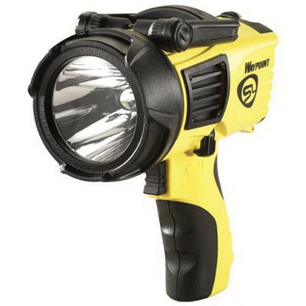 Streamlight WayPoint 550/40 lm C4 LED Water-Resistant Pistol - Grip Spotlight, Yellow - 44900