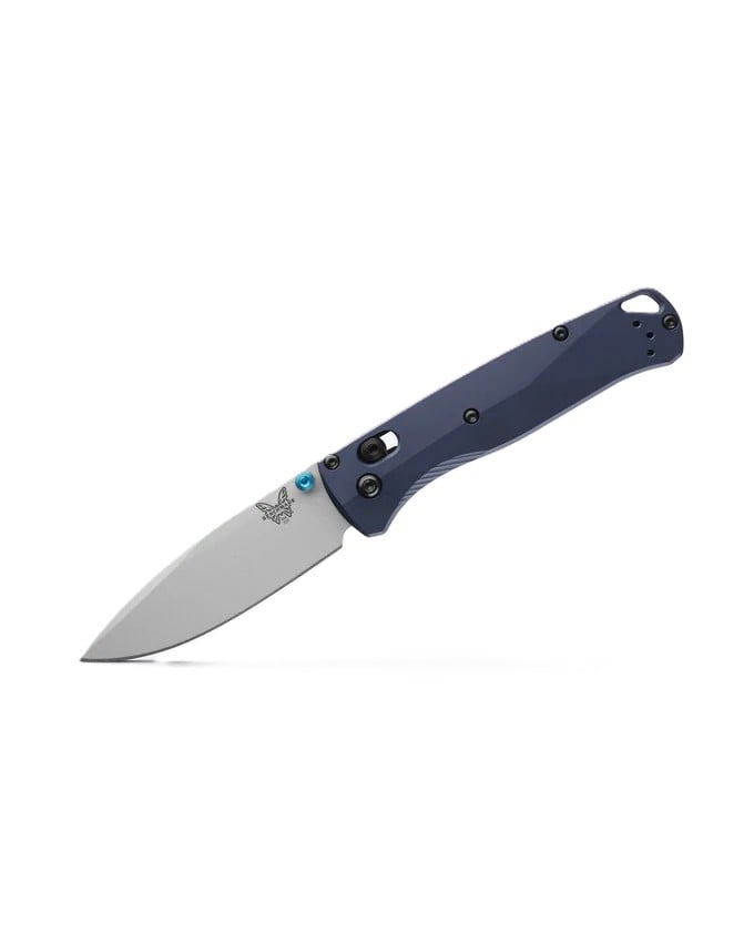 Benchmade Bugout Folding Drop Point Knife, Crater Blue - 535SL-13