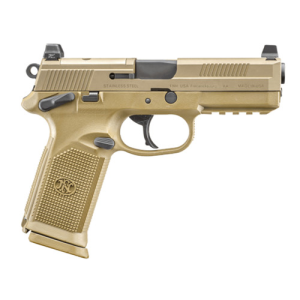 FN AMERICA FNX-45 Tactical 45ACP 4.5" 10rd Optic Ready Pistol w/ Night Sights - FDE