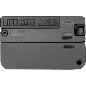 TRAILBLAZER LIFECARD .22WMR SINGLE SHOT W/22LR BBL BLK