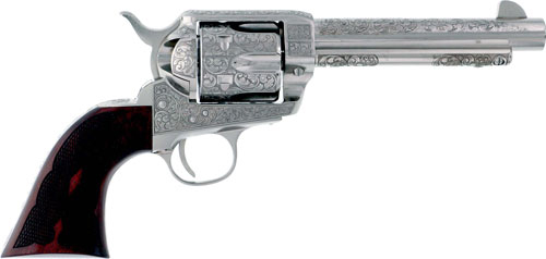 Cimarron Buffalo Bill Cody .357 Magnum Engraved Revolver