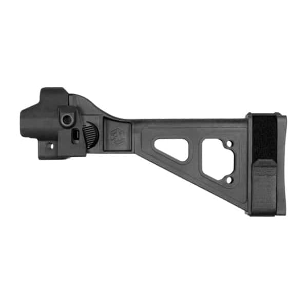 SB Tactical SBT5-22 Folding Stabilizing Brace Fits H&K MP5, Black