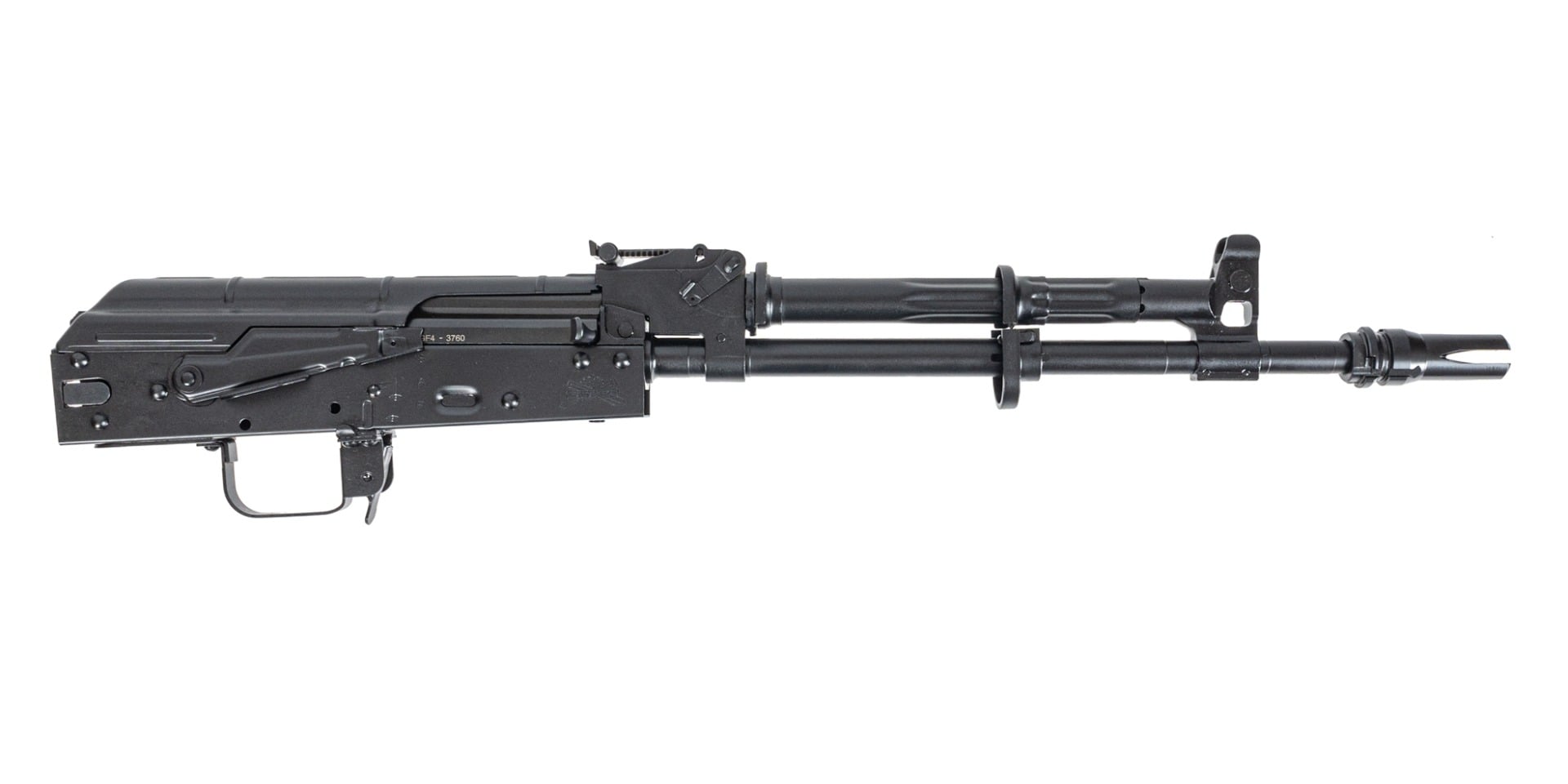 PSA AK-47 GF4-E 14.7" w/Pin and Welded JMAC GFHC Side Folding Barrel Assembly - Furniture Ready