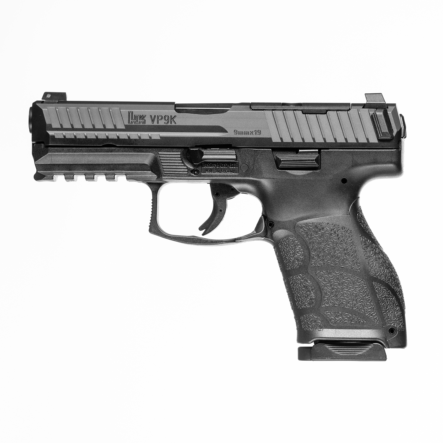 Heckler Koch VP9A1 9mm Pistol, Black 10+1, Optic Ready