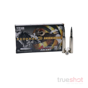 Federal - Terminal Ascent - 270 Win - 136 Grain - Poly Tip - 20