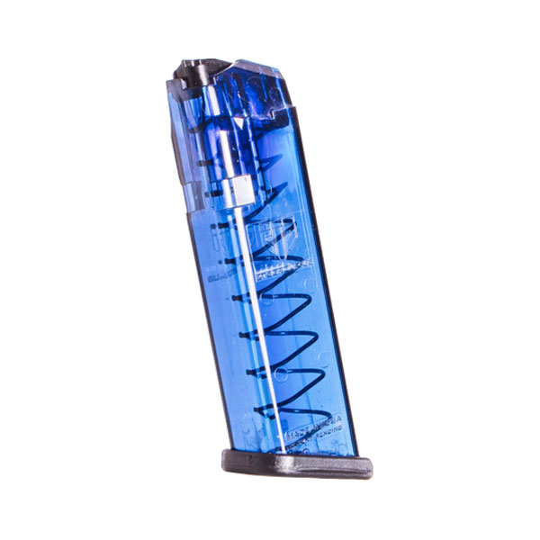 ETS Glock 17 9mm 17 Round Magazine, Blue - GLK-17BLU