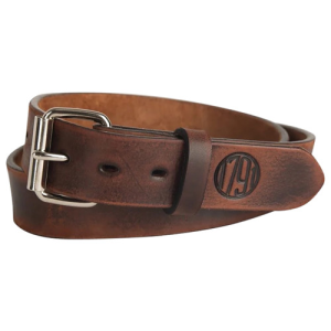 1791 GUNLEATHER 01 Gun Belt Vintage Leather 46/50 1.5"