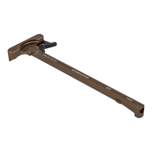 Precision Reflex M84 Gas Buster AR-10 Charging Handle - Big Latch - FDE