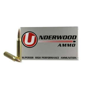Underwood-Ammo Underwood Ammo Nosler Accubond Spitzer Rifle Ammunition 25-06 Rem 110gr PT 3250 fps 20/ct
