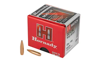 Hornady MATCH 22CAL .224 68GR 100CT