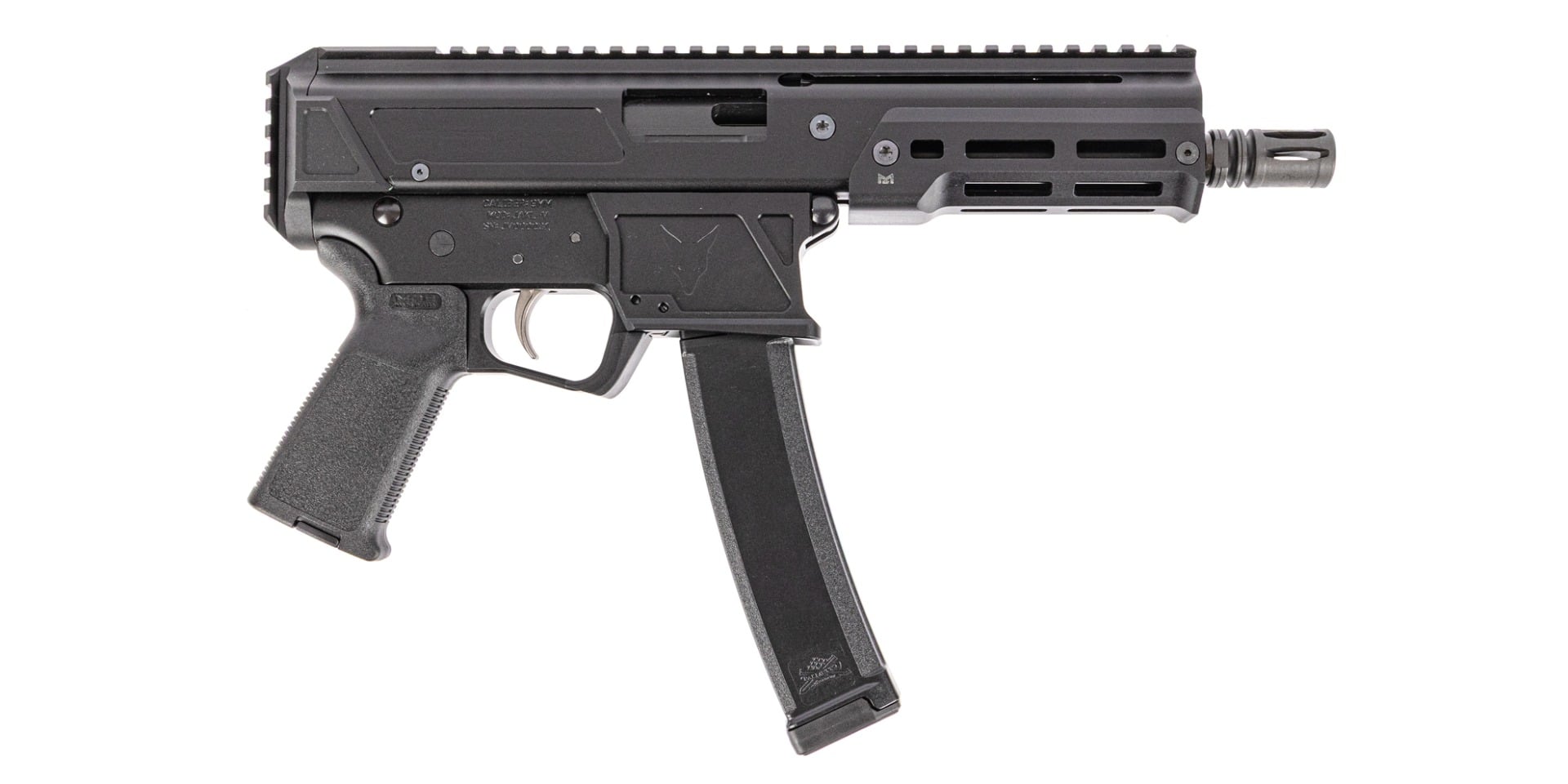 PSA JAKL 6.5" 9mm Pistol Without Brace, Black