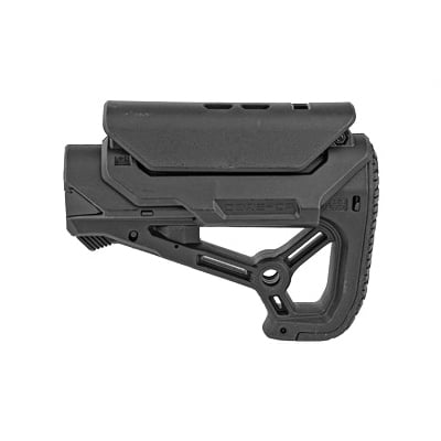 FAB Defense AR-15 Buttstock Small/Compact Fits Mil-Spec And Commercial Tubes, Black -  FX-GLCORESCP