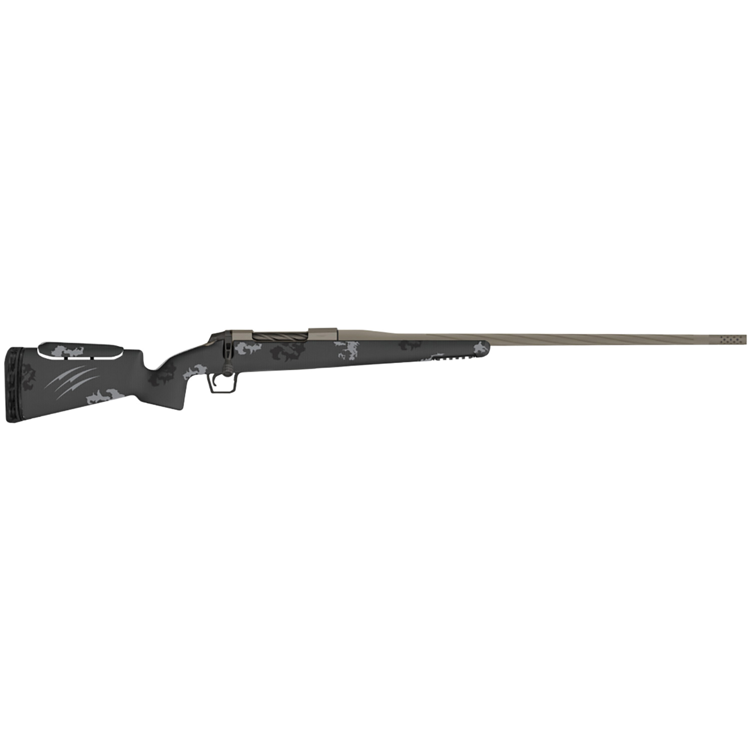 Fierce Firearms Twisted Rival FP 7mm PRC Bolt Action Rifle, Phantom Camo - FRFP7PRC24TP