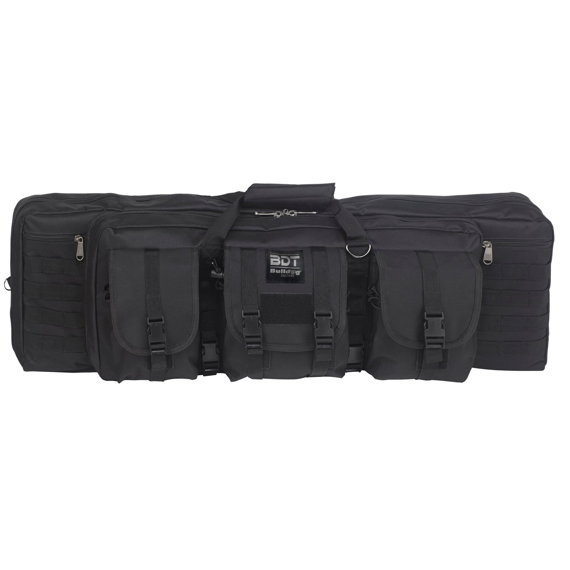 Bulldog Cases Deluxe Double Rifle Case, 36", Black - BDT3736B