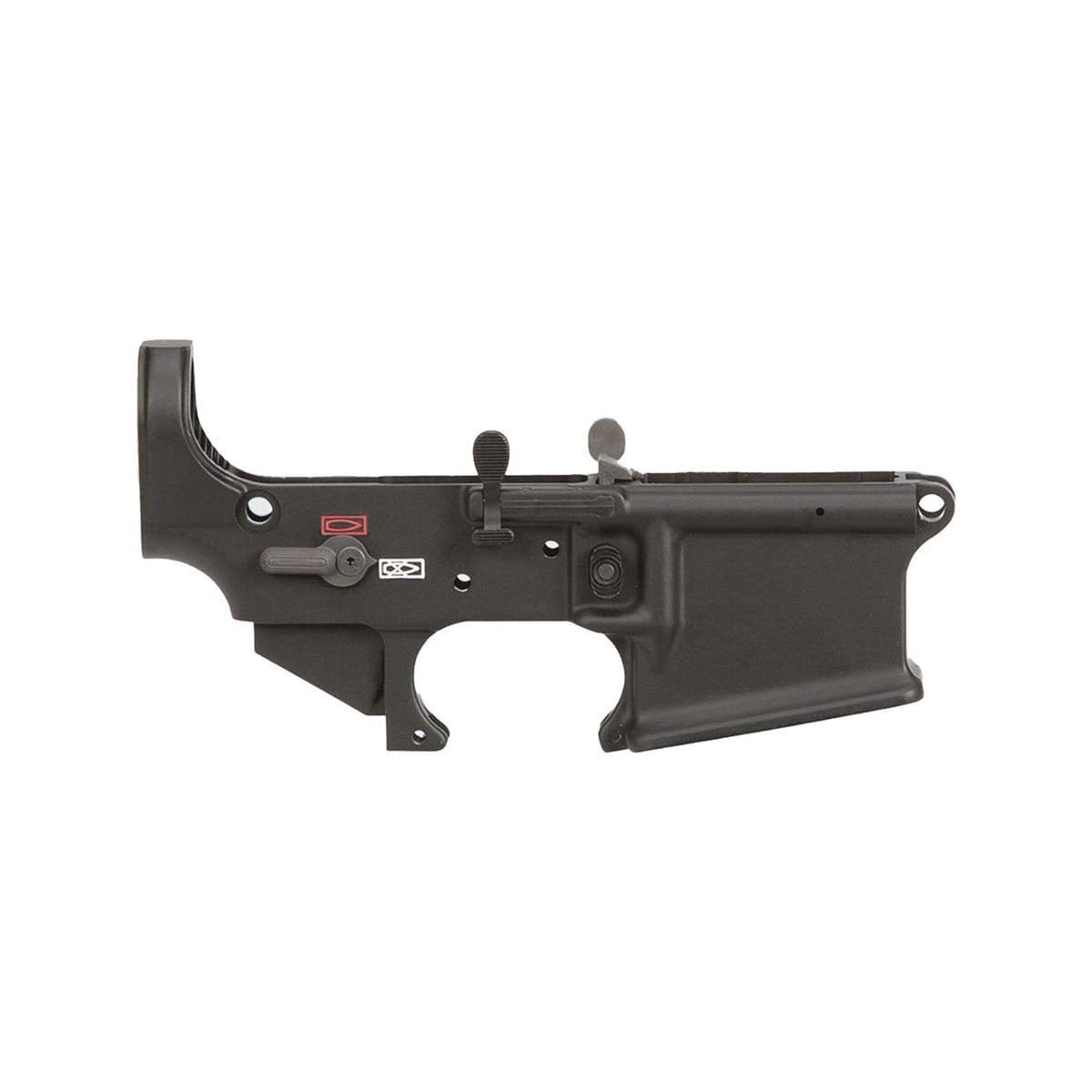 LMT Defense Mars-L Stripped Lower 5.56x45mm/.300 AAC Blackout/6.8 SPC/.204 Ruger, Black