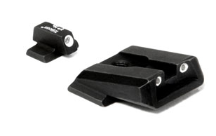 Trijicon S&W 3 Dot Green Front & Green Rear Night Sights SA37