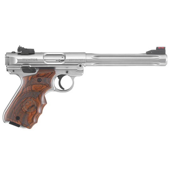 Ruger Mark IV Target .22 LR Pistol - Satin Stainless