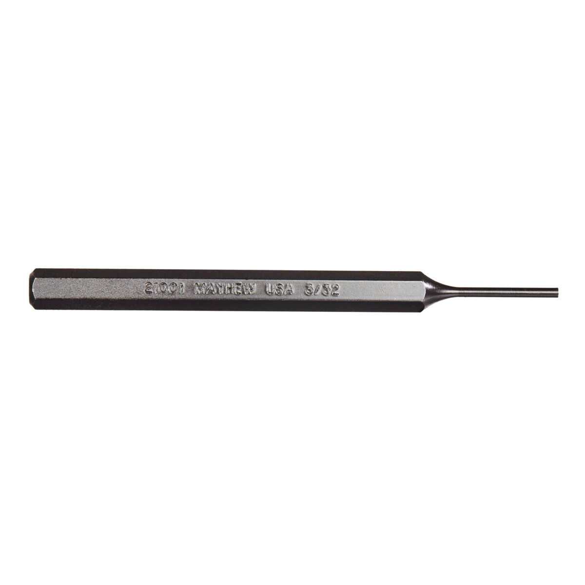 Mayhew 1/4" Long Hex Pin Punch