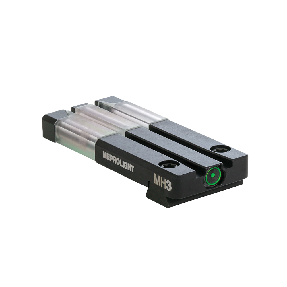 Meprolight FT Bullseye Fiber-Tritium Sight Rear, Green