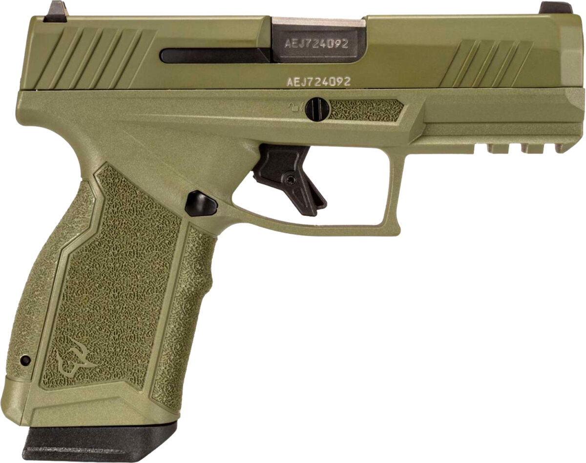 Taurus GX4C 9MM GRN/GRN 3.7" 15+1 1-GX4CR94FF