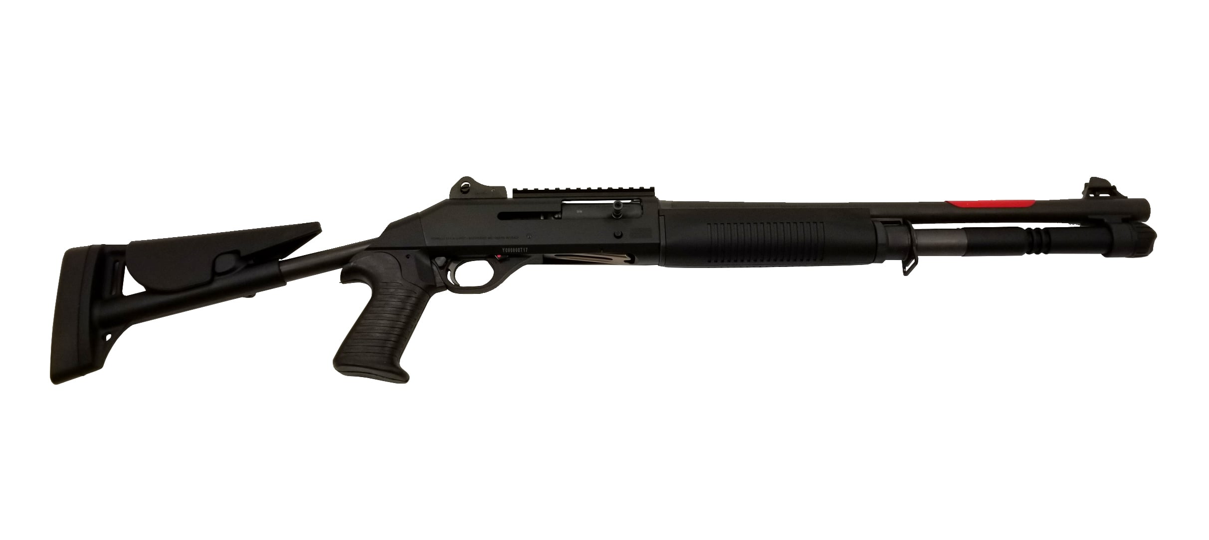 Benelli 18.5" M1014 12 Gauge Shotgun With Fixed Skeleton Stock,  2 3/4" & 3" - 11701