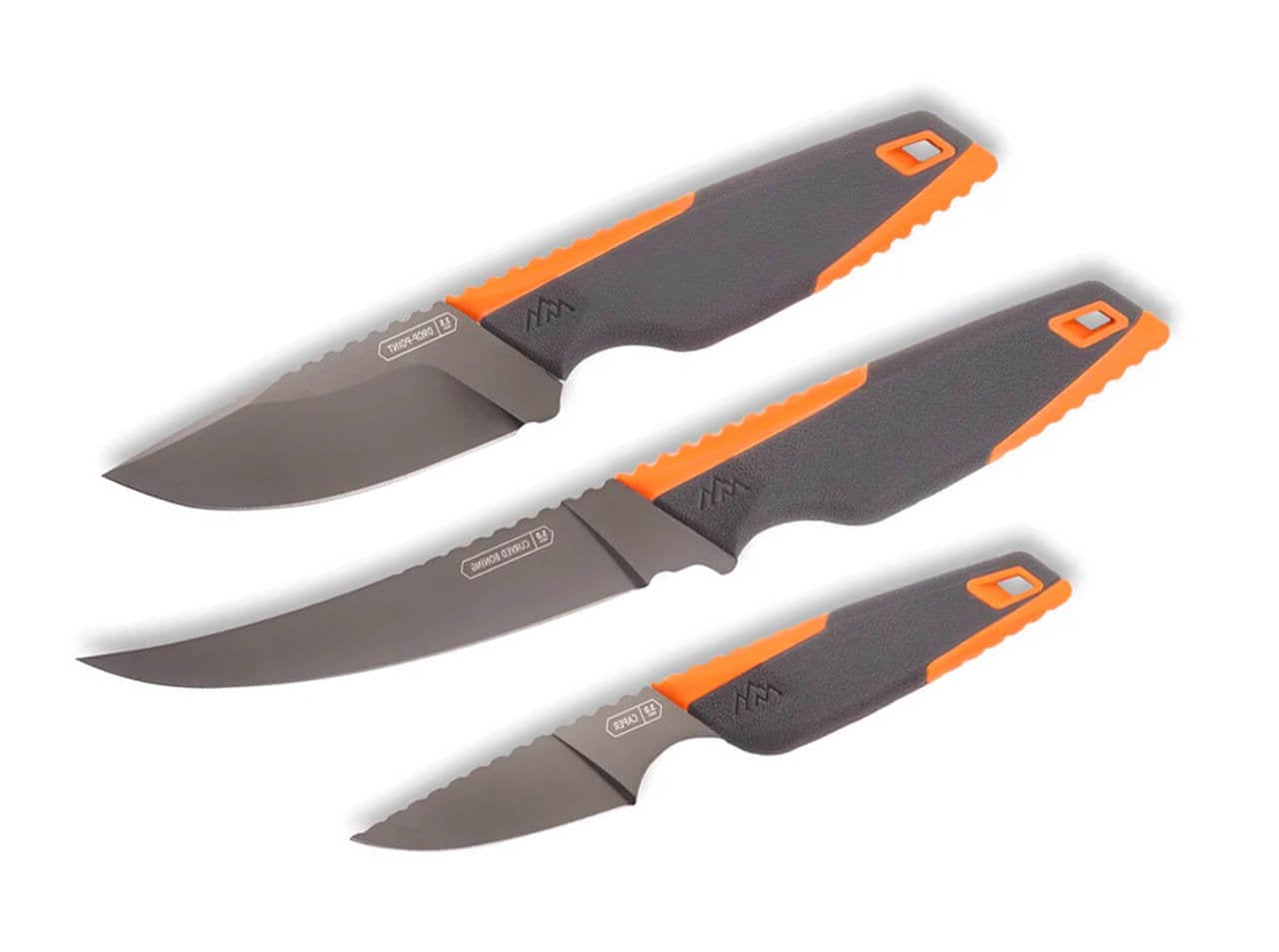 OUTDOOR EDGE VANTEX | 4-PIECE ROLL PACK KIT | DROP POINT, BONING, CAPING, SHARPENER - VNTX4-C