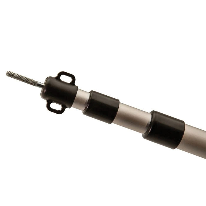 Eureka 110" x 3.50' - 9' Height Adjustable Pole, Silver
