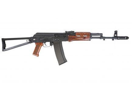 PSA AK-101 Forged Classic Triangle Side Folding Rifle with Toolcraft Trunnion, Bolt, and Carrier, Imitation "Bakelite"