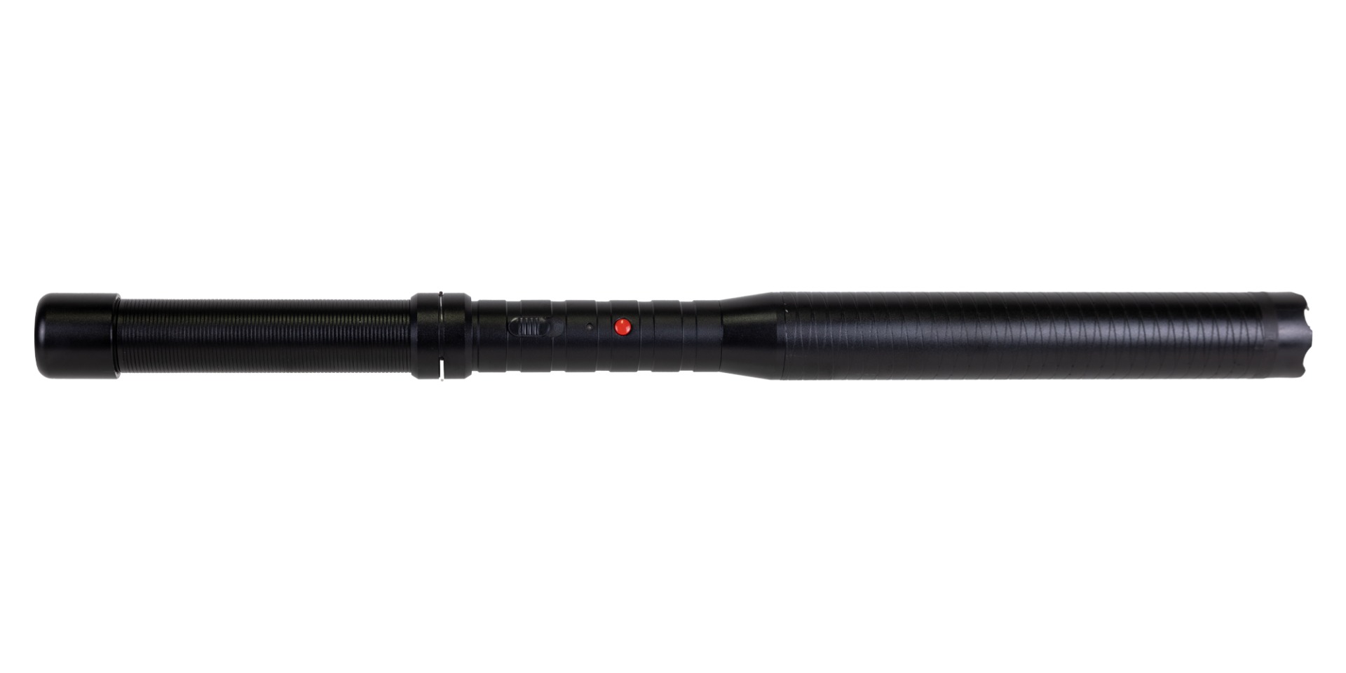 Guard Dog Titan 1.40" x 19.80" Rechargeable Stun Gun Baton w/Flashlight, Black