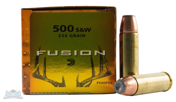 Federal 500 S&W Magnum 325gr Fusion Ammunition 20rds - F500FS2