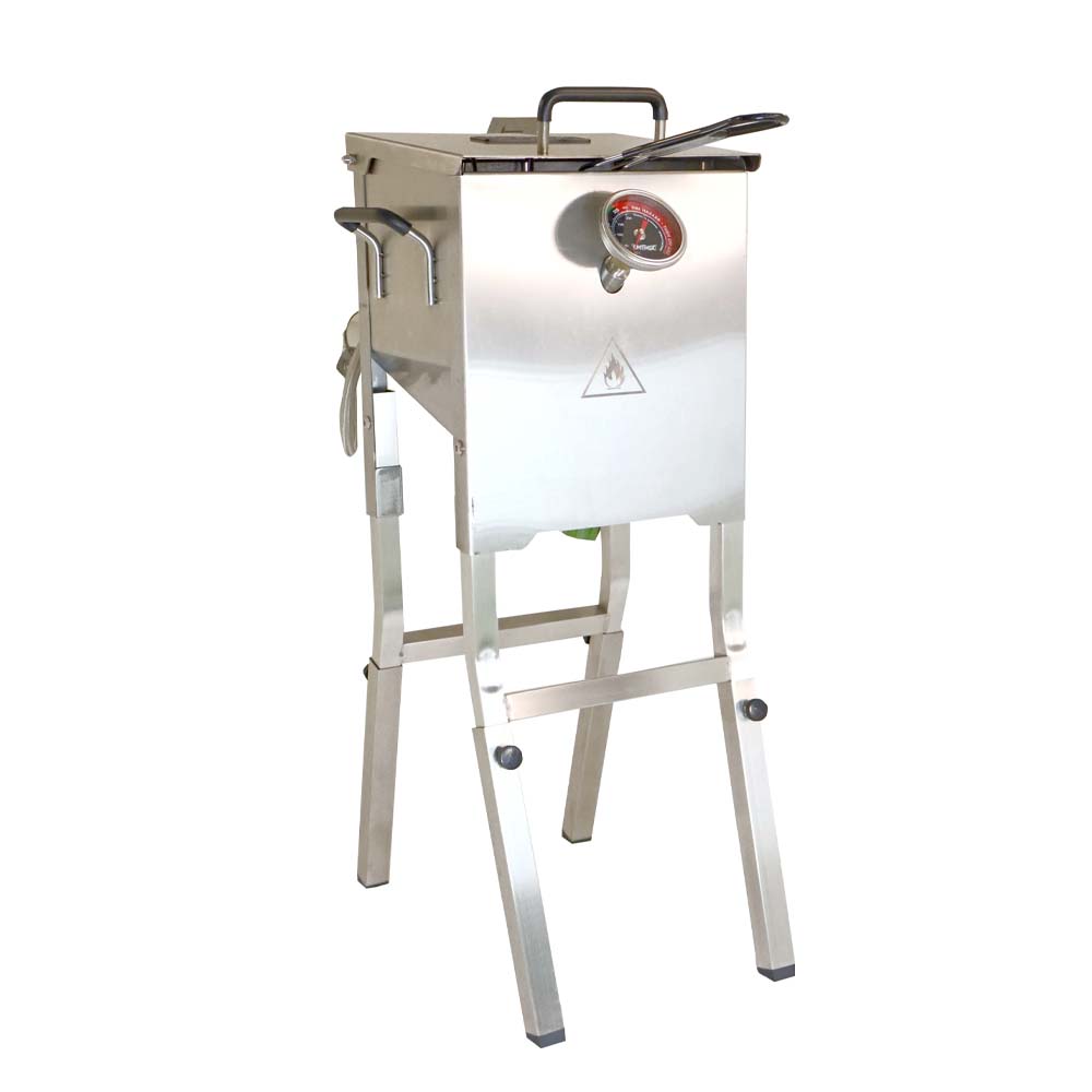 Bayou Classic 2.5G Stainless Bayou Fryer - 700-725