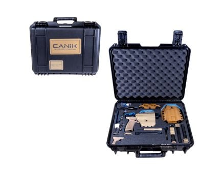 CANIK TP9 9mm Pistol, 5.2" Barrel, 3 Dot Sights, Black, Flat Dark Earth - HG7604N