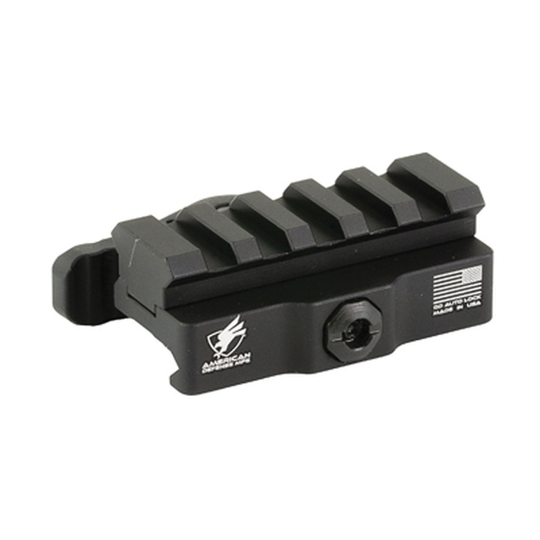 American Defense Mfg AD-170-VPG 5-Lug Quick Detach Riser Mount - Versatile - AD-170-VPG-5LUG-STD