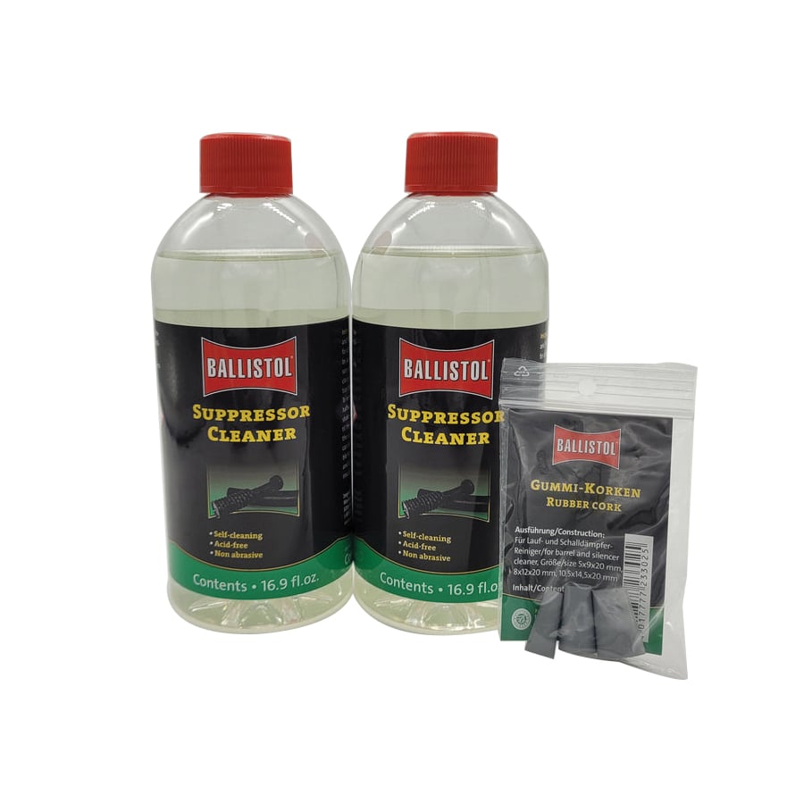 Ballistol Suppressor Cleaner 16.9 oz Bottle