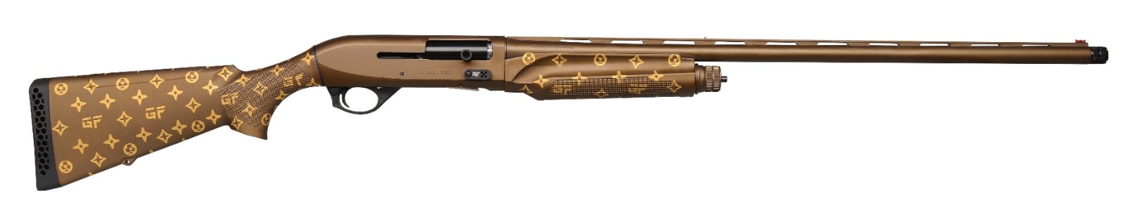 G-Force Semi Shotgun One 12ga Midnight Bronze LUX 4rd 28" Inertia Operating System - GFONE1228BLUX