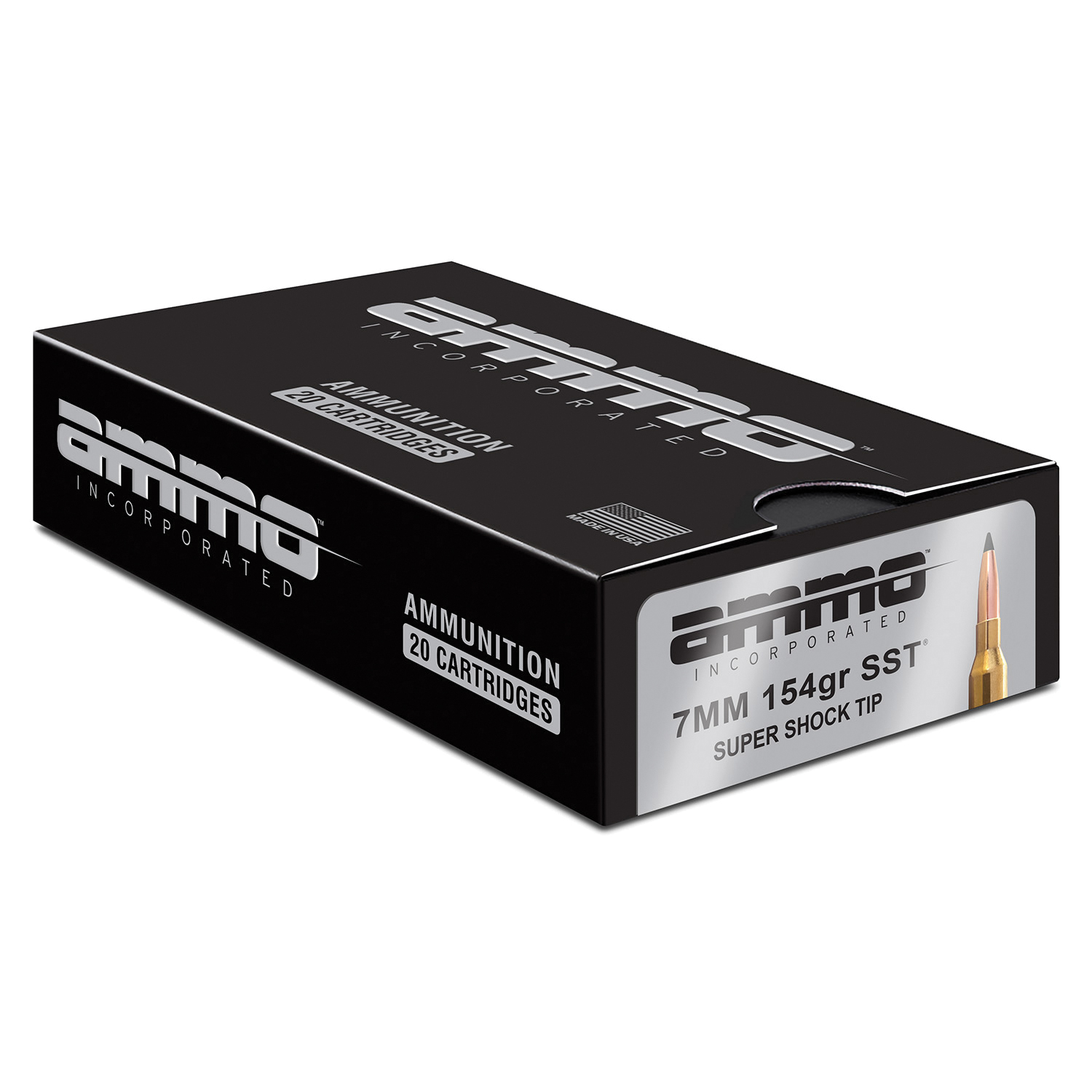 Ammo Inc Signature 7mm Remington Magnum 154 gr Ammo SST - 20rds - 7MM154SSTA20