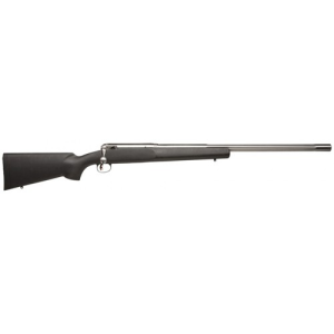 SAVAGE ARMS 12LR Varmint 204 Ruger 26" Single Shot Bolt Rifle w/ Heavy Barrel - Stainless / Black