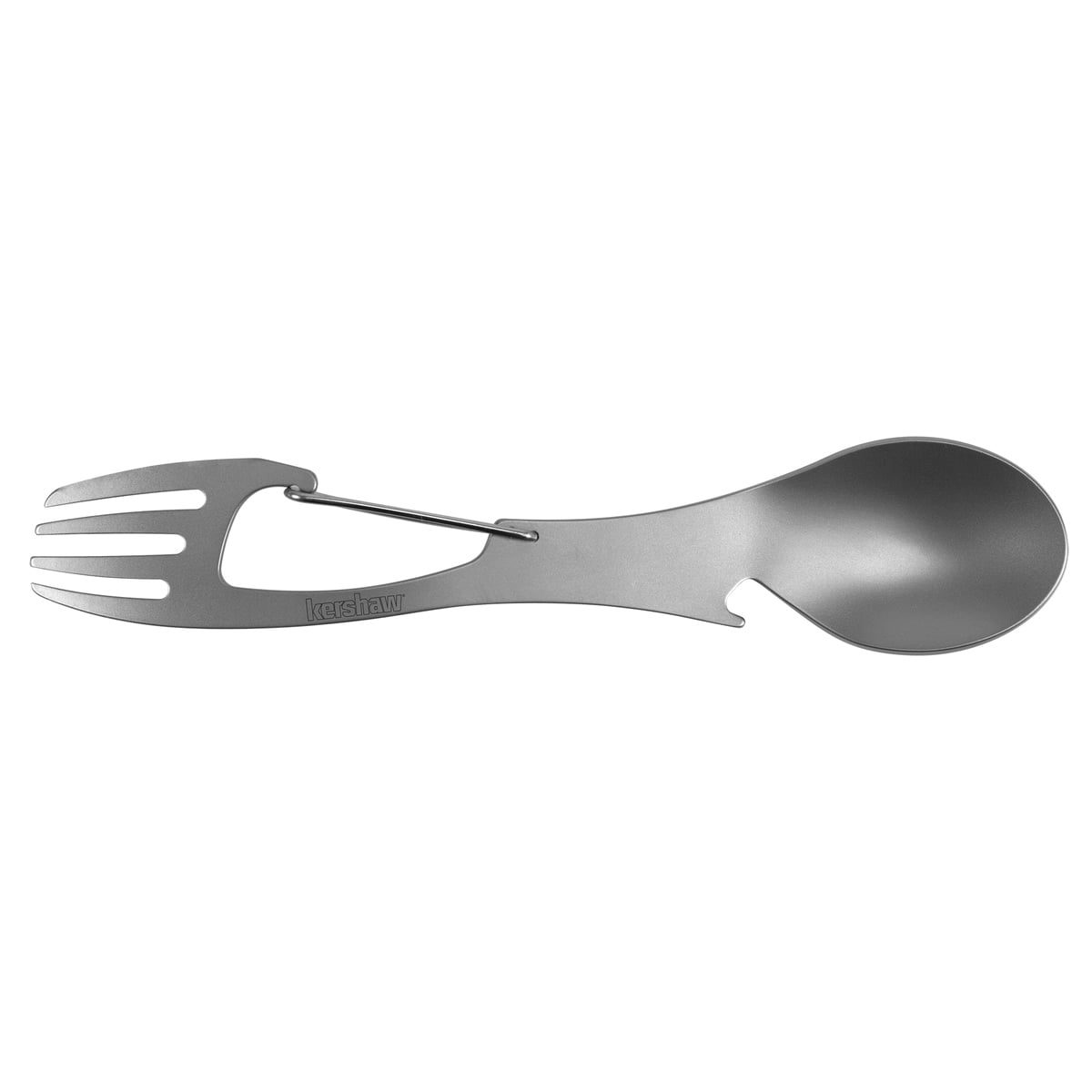 Kershaw Ration XL Clam Package Spork, Silver