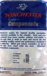 WINCHESTER UNPRIMED CASES - 357 MAGNUM 100 PACK 20PK/CS