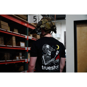 True Shot - Grilling Skull Shirt - Black - Small