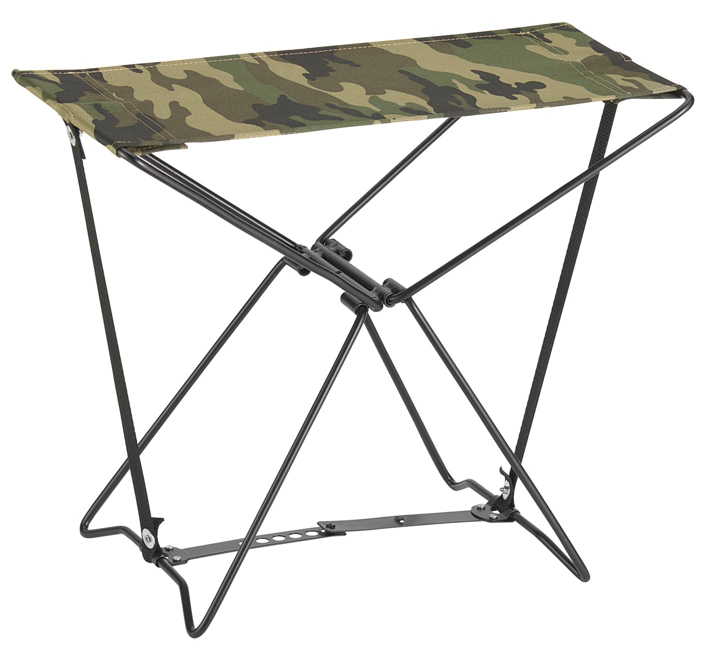 Rothco Folding Camp Stool - Woodland Camo
