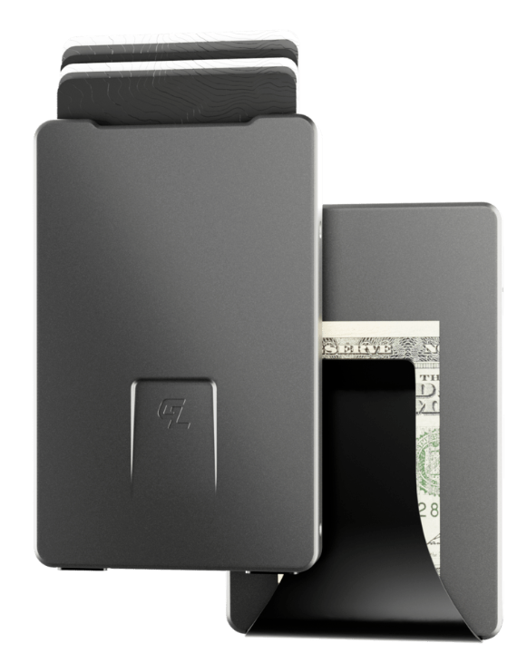 Groove Life Money Clip, Gunmetal - WLT3-102