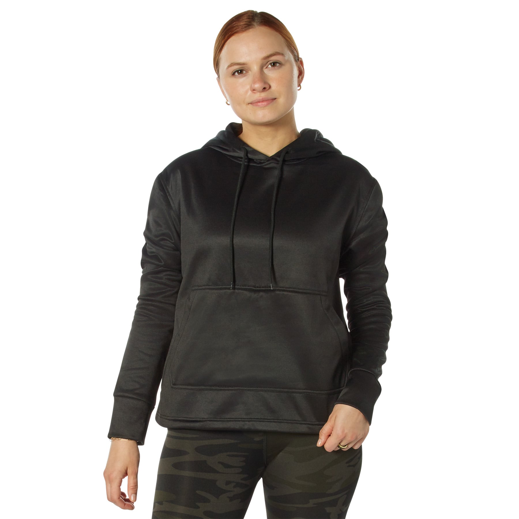 Rothco Womens Concealed Carry Hoodie - Black, 2X-Large
