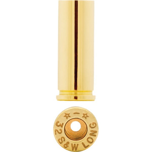 Starline Brass Small .32 S&W Long Unprimed Brass Cartridge Case, 100/bag - Star32SWLEUP