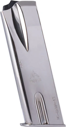 MEC-GAR MAGAZINE BROWNING HP - 9MM LUGER 13RD NICKEL