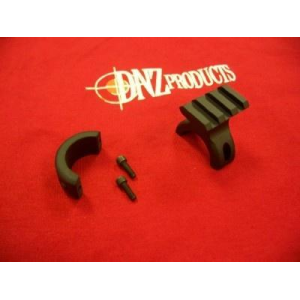 DNZ Freedom Reaper 1-Piece Picatinny Ring Rail Rail Accessory Ring - 30mm Black