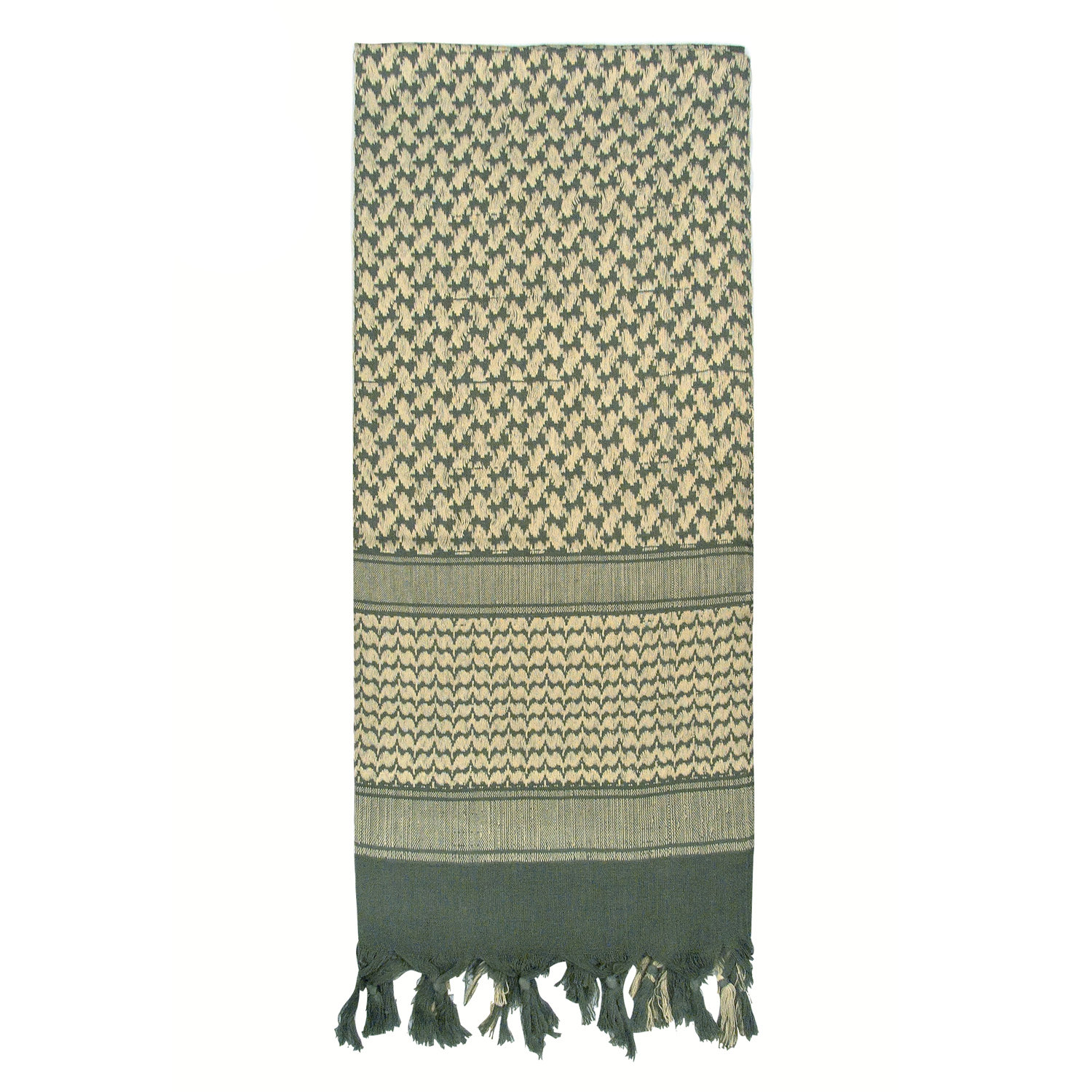 Rothco Lightweight Shemagh Tactical Desert Keffiyeh Scarf - Foliage Green