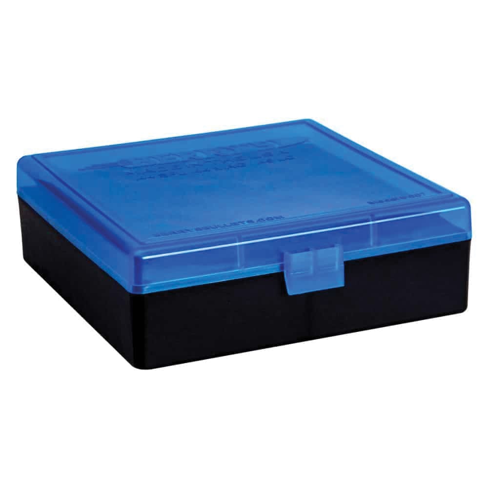 Berrys Bullets #007 .41 Mag/.44 Special Ammo Box, 100rds Black/Blue