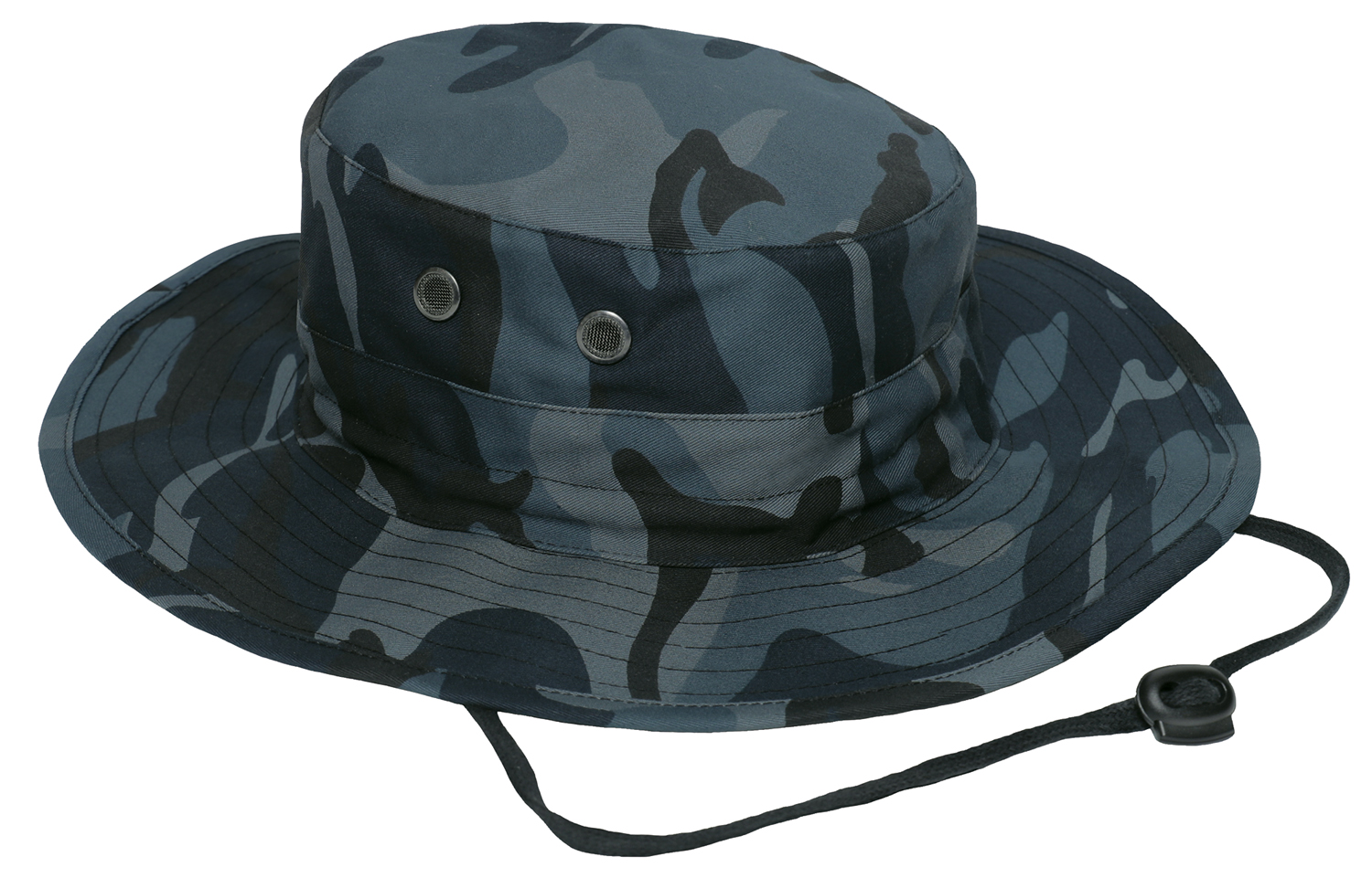 Rothco Adjustable Boonie Hat - Midnight Blue Camo