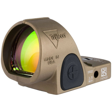 Trijicon SRO 2.5 MOA Adjustable LED Red Dot Sight, Coyote Brown
